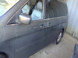 2007 HONDA ODYSSEY, GRAY, EX-L MODEL, 3.5L, FWD.  A26223
